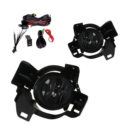 Winjet Fog Light - Clear - Wiring Kit Included CFWJ-0400-C